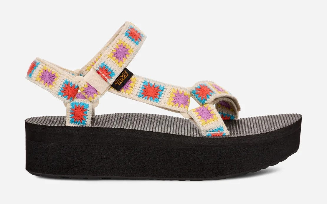 Flatform Universal Crochet Sandal in Explore