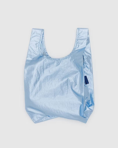 Baby Baggu in Baby Blue Metallic