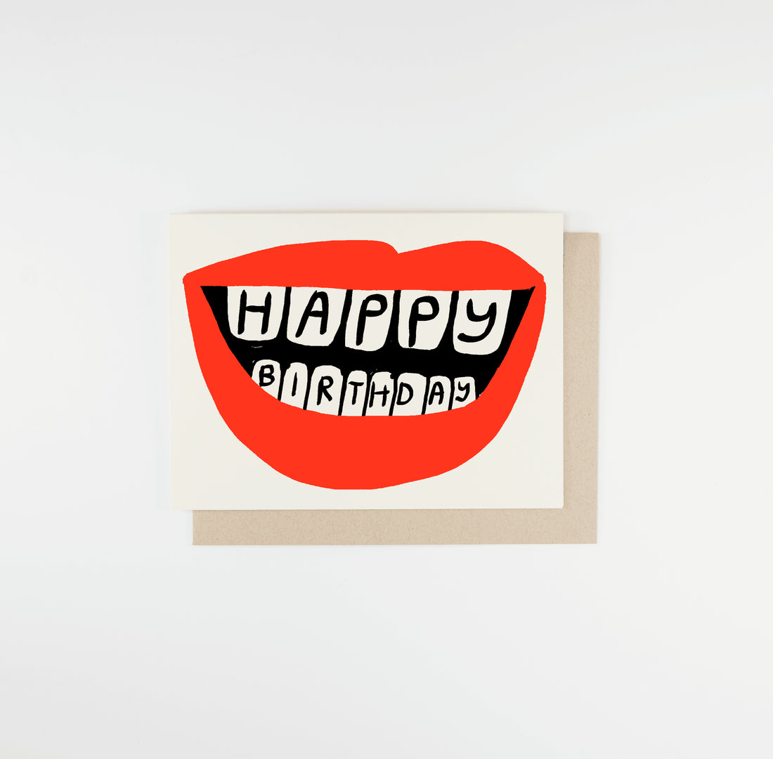 Birthday Lips Card