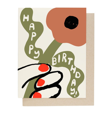 Birthday Flower Card