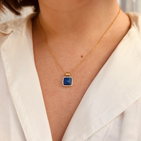 Everyday Blue Lapis Necklace