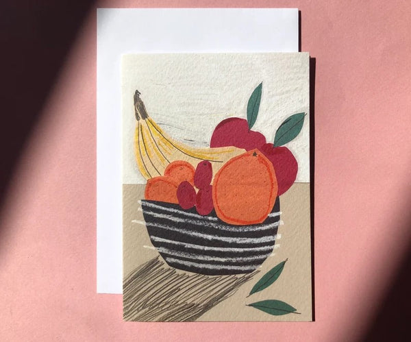 Bowl of Fruit Card