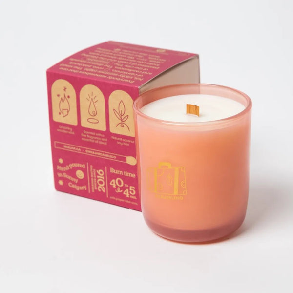 Darjeeling Candle - Patchouli & Santal, 8oz