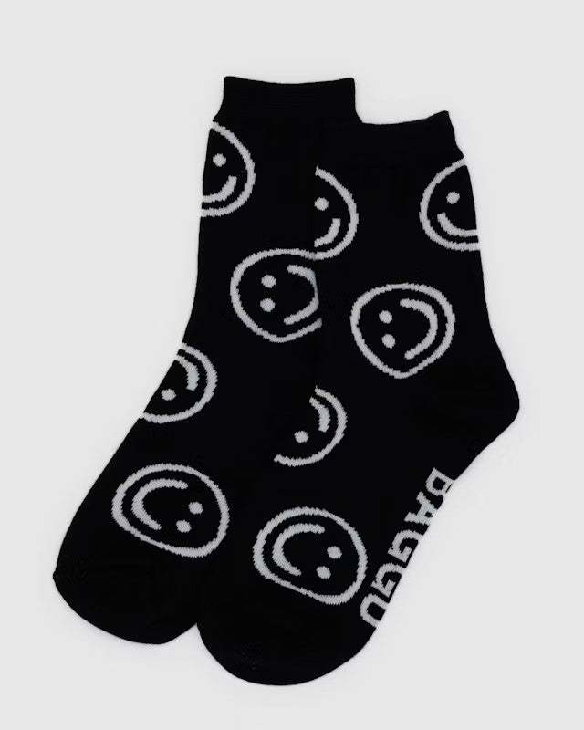 Black Happy Socks