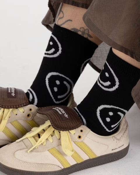 Black Happy Socks