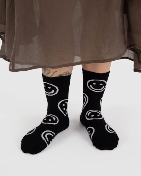 Black Happy Socks