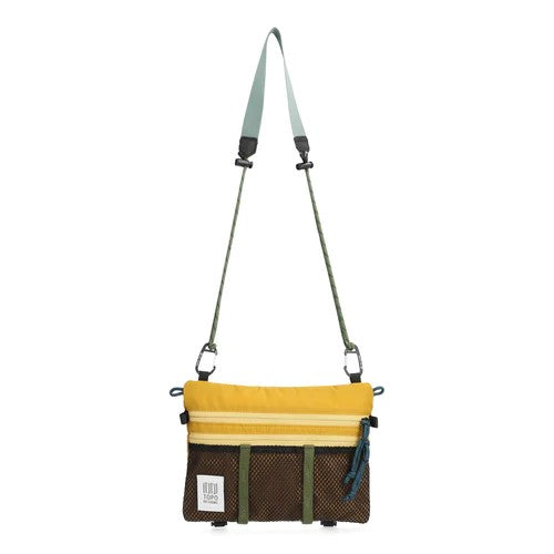 Mountain Accessory Shoulder Bag in Mustard and Dark Khaki