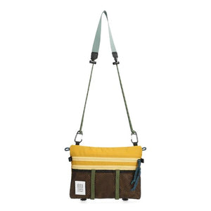 Mountain Accessory Shoulder Bag in Mustard and Dark Khaki