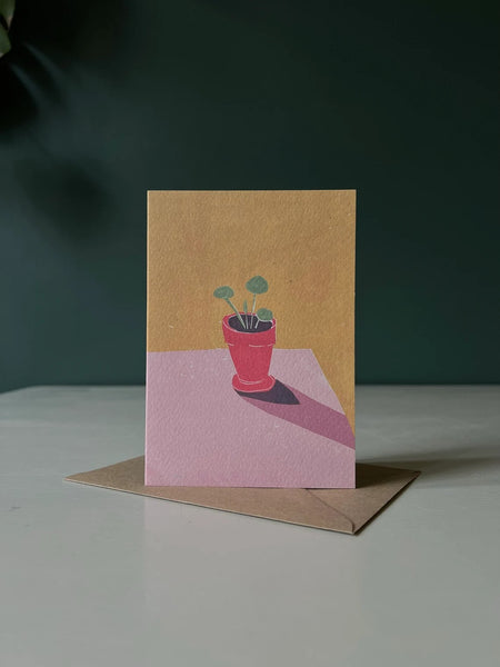 Pilea Baby Card