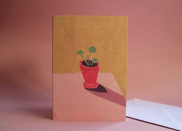 Pilea Baby Card