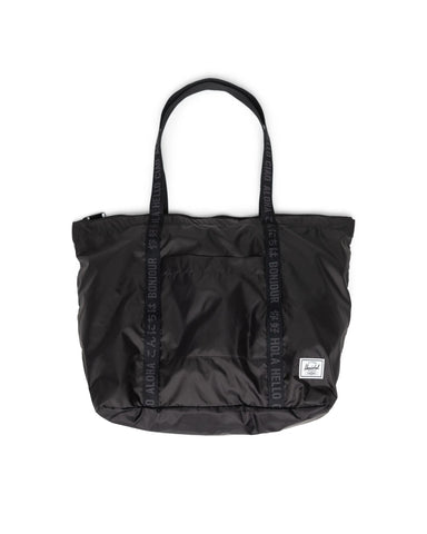 Portland Packable Tote in Black