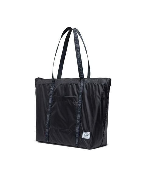 Portland Packable Tote in Black