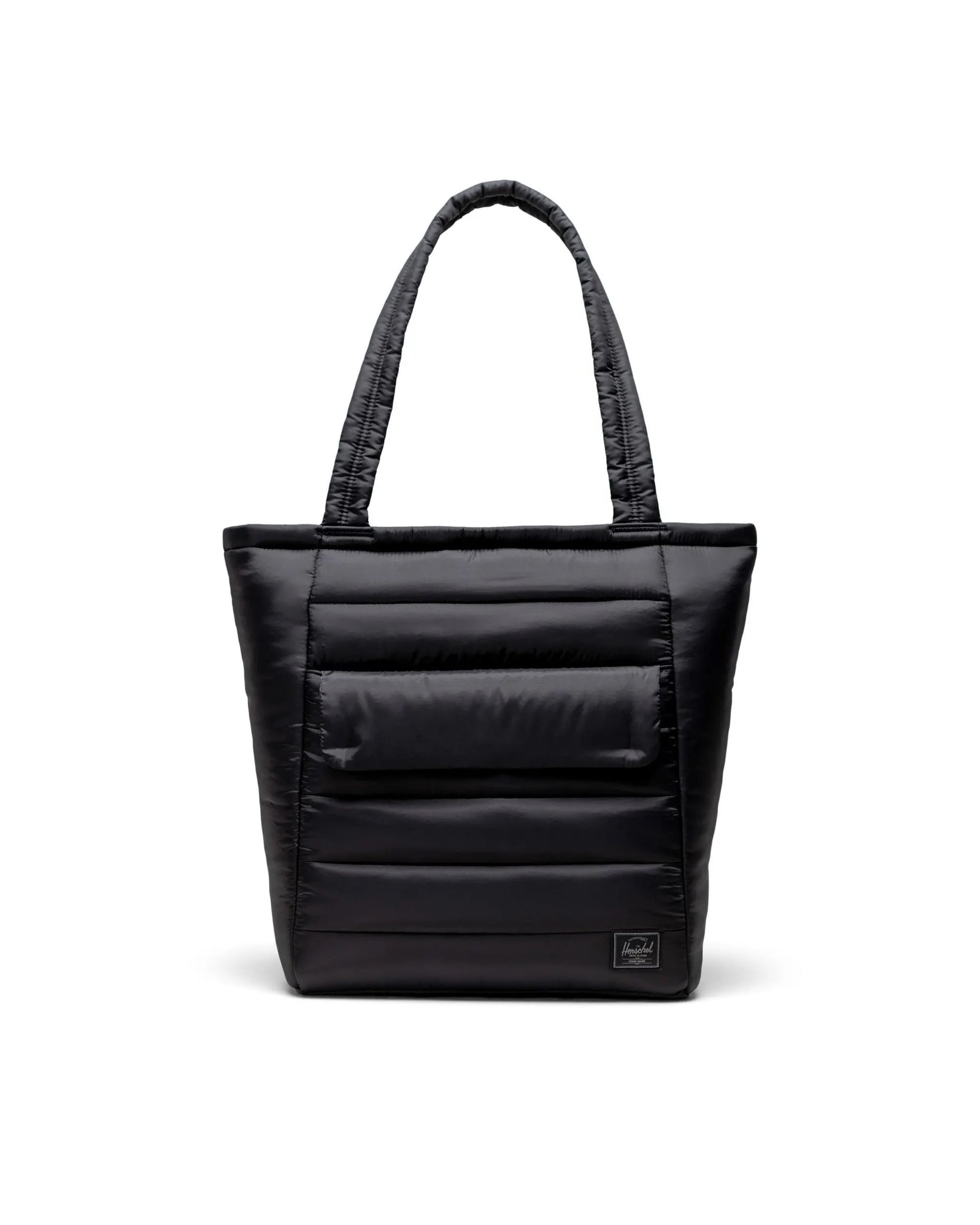 Retreat Quilted Tote in Black