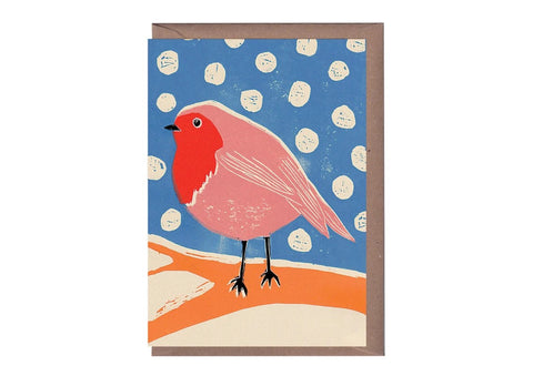 Robin Christmas Greetings Card