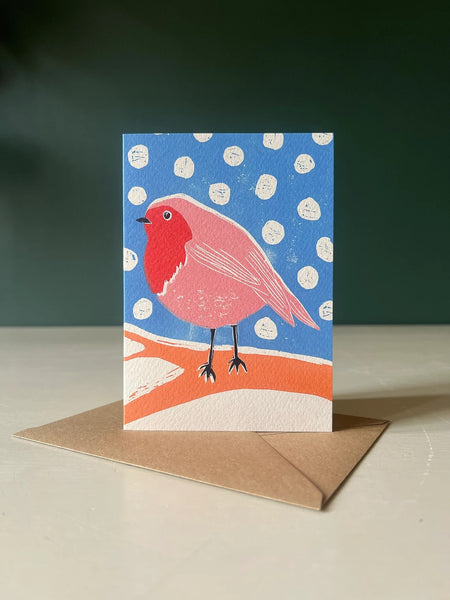 Robin Christmas Greetings Card