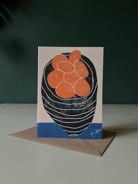 Satsumas Greetings Card