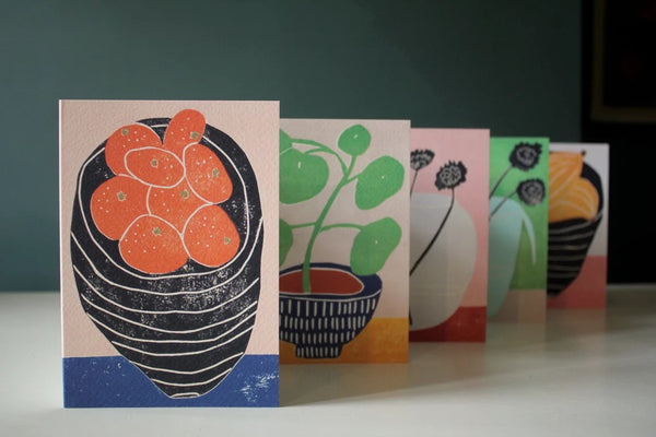 Satsumas Greetings Card