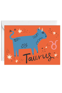 Taurus Birthday Card