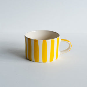 Candy Stripe Mug in Tumeric