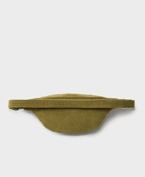 Waist Bag in Olive Corduroy